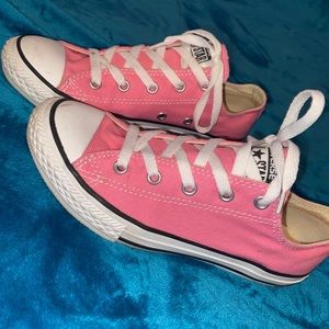 CONVERSE All Star Pink low top sneakers size US 3